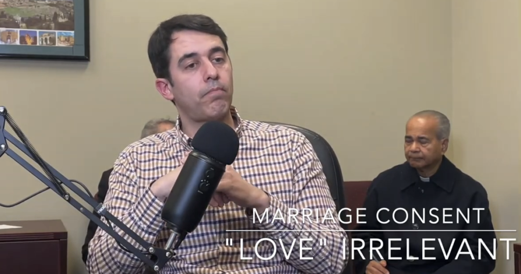 Love is Irrelevant to Marriage Consent